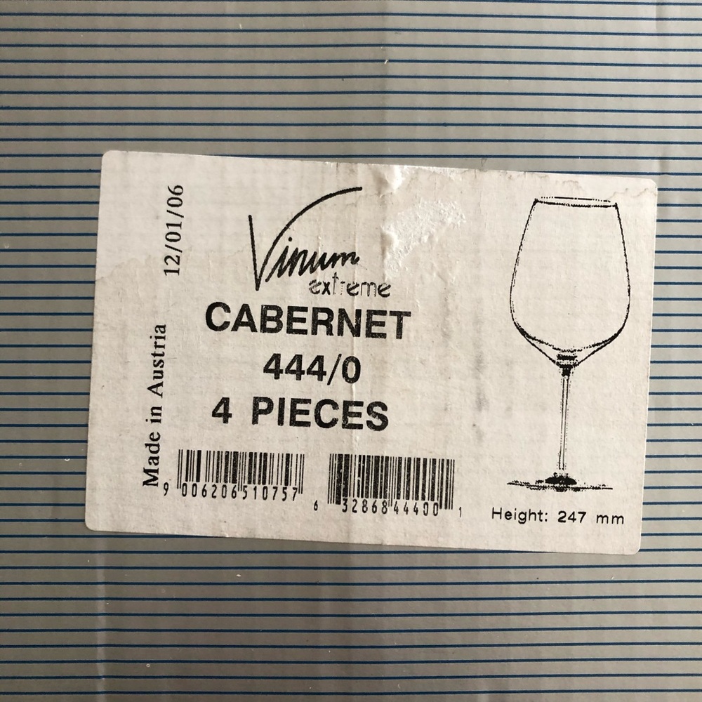 Ríedel Vinum Extreme Cabernet Glasses (Set of 4)